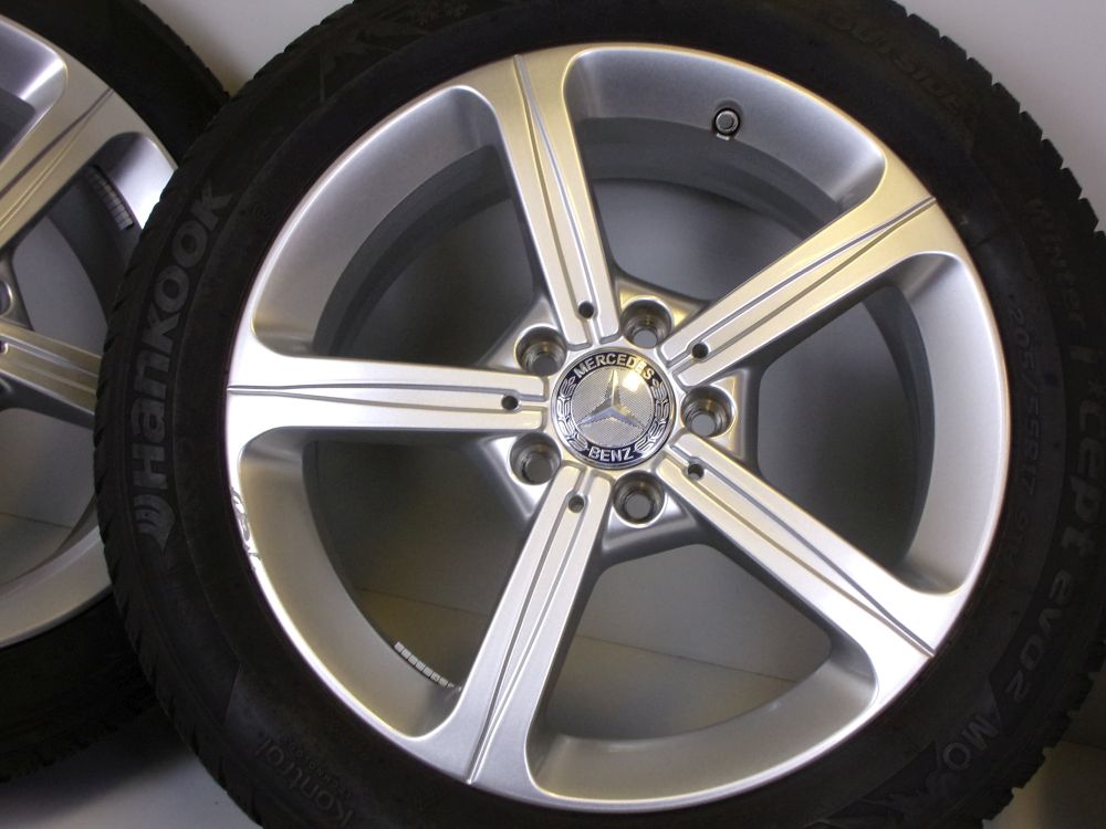 Zimní obutá sada Mercedes-Benz 6,5x17 ET44, 5x112x66,5  A174011200